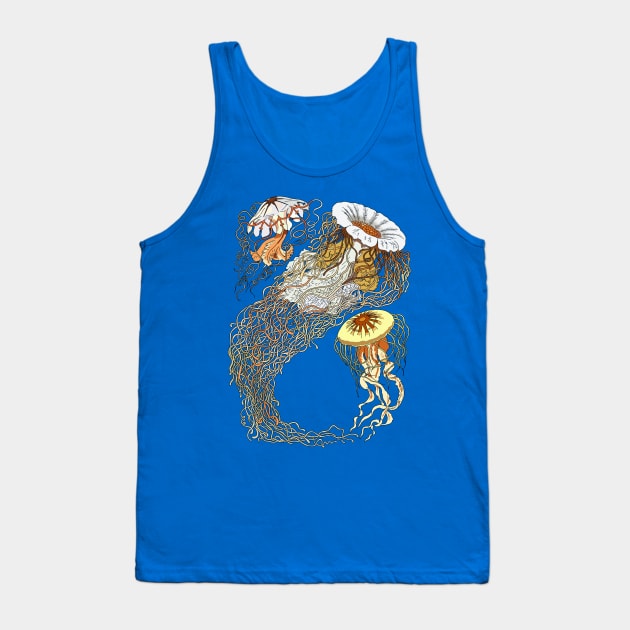 Jellyfish floats Tank Top by DashingGecko